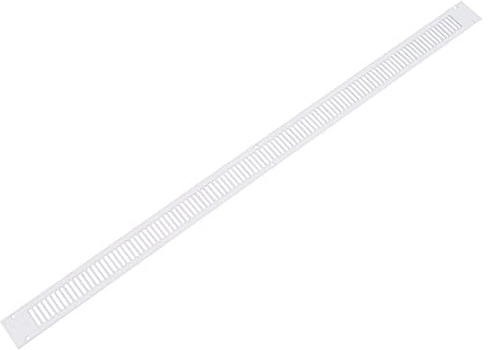 Titon Trickle Vent Flat Aluminium Grille (380 x 22mm) - White