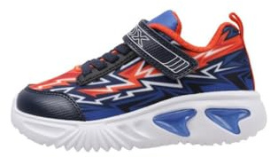 Geox JUNIOR J Assister Boy Sneakers Navy/ORANGE_32