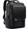 MATE ELAN Zaino in PU Impermeabile per Computer Portatile da 14 Pollici con Presa USB,Zaino Vintage Donna Elegante, Zaino Lavoro Uomo Pelle Sintetica,Zaino Nero per Uuniversità, Affari, Casual