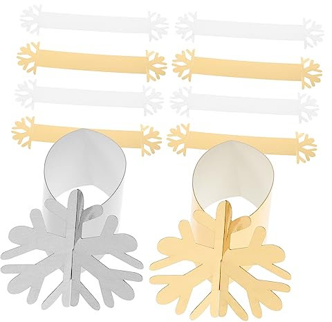 ABOOFAN 50 Stück Serviettenschnalle Schnallen Für Papierservietten Serviettenringe Grünes Esstischdekoration Thanksgiving-servietten Serviettenhalter Für Tische Halterung Aushöhlen