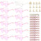 HuaMuDM 33 Stück Jga Brille Team,Herz Sonnenbrille, Party Sonnenbrille Team Bride, Hippie Herzförmige Brille, JGA Partybrillen Bride Herz Brillen,JGA Deko Accessoires