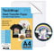 TECKWRAP Green Glitter Inkjet Heat Transfer Paper A4 x 10 Sheets for Light Fabric Iron On T Shirt Transfer Paper 210mm x 297mm Printable Transfer Paper Compatible with Inkjet Printer