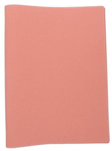 HONMEET Loose-Leaf Book Shell Notebook Cover Refillable Design for School Office Use as Document Organizer