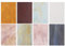 sourcing map 8 Sheets Stained Glass Sheets,4 x 6 Inch Variety Mosaic Glass Tiles for DIY Projects Home Crafts Decoration,Purple Series