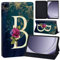 FINDING CASE Lenovo Tab M8 4th Gen Case 8 Inch 2023 TB-300FU/TB-300XU, Slim Smart Cover Stand Folio Case for Lenovo Tab M8 8 2023 Release PU Leather Case Tri-Fold Tablet Cover (initial letter B)