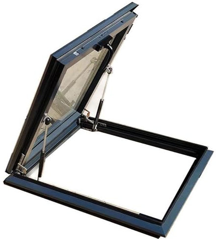 Oberlicht Haus Dachfenster, Dachfenster und Oberlicht Keller Tageslichttür, Dach Oberlicht, Notausstieg Dachfenster, Oberlicht Dach Dachfenster Dach Wartungsluke Dach, für Dachboden/Wintergarten(50x75
