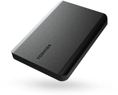 Glowster Externe Festplatte, 4 TB, 2,5 Zoll, USB 3.0, tragbar und kompakt, ideal für die Speicherung und Sicherung von Daten.