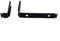 Gdfnmogo Rack Mounting Frame for Wireless Receiver, Metal Design for SLX4 Microphone Setup (1 in 1)
