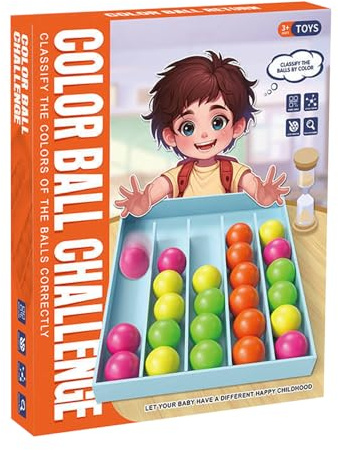 Duroecsain Farb-Sortierspielzeug,Farbensortier Puzzle Brettspiele Lernspielzeug | Lern-Gadgets und Sinnes-Fidget-Aktivitäten für Reisen Spielkorb Kindergarten Ferien Weihnachtsstrumpf Ostern und