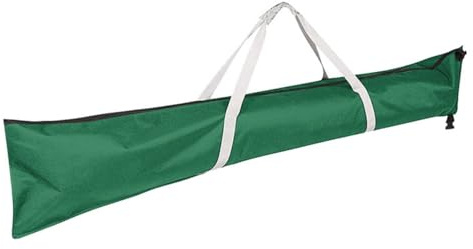 Hellery Waterproof Ski Storage Bag Ski Carrier with Oxford Polyester and Silver Coating for Waterproof Dustproof Protection Suitable for Season Storage car to Slope Transport, Green
