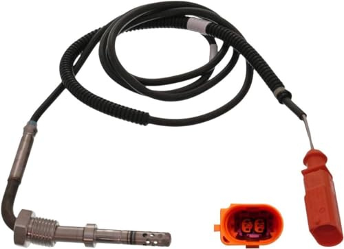 febi bilstein 48836 Abgastemperatursensor, 1 Stück | Kompatibel mit: VW MULTIVAN T5, TRANSPORTER T5 Bus, TRANSPORTER T5 Kasten, TRANSPORTER T5 Pritsche/Fahrgestell (7JD, 7JE, 7JL