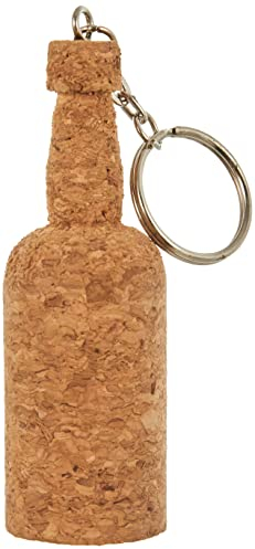 Vinbouquet Vin Bouquet FIA 278 Schlüsselanhänger Kork, braun, ursprüngliche, 40 Mm