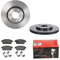 BREMBO BREMSSCHEIBEN Ø300mm + BREMSBELÄGE VORNE FÜR OPEL ASTRA J CHEVROLET