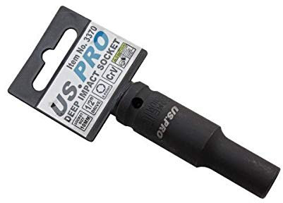 US PRO Tools 1/2 DR 10mm 6PT Deep Impact Socket 3370
