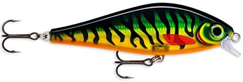 Rapala Unisex-Adult Super Shadow Rap Angelköder-Angelzubehör mit Integrierter Tauchschaufel-Süßwasser Spinnköder-Lauftiefe 0.9-1.2m-Fischköder 11cm, 38g-Hergestellt in Estland-Robot Roach, 11 cm