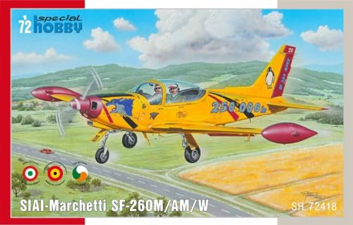 Special Hobby 72418 SIAI-MARCHETTI SF-260M/AM/W zum Montieren und Bemalen Maßstab 1/72