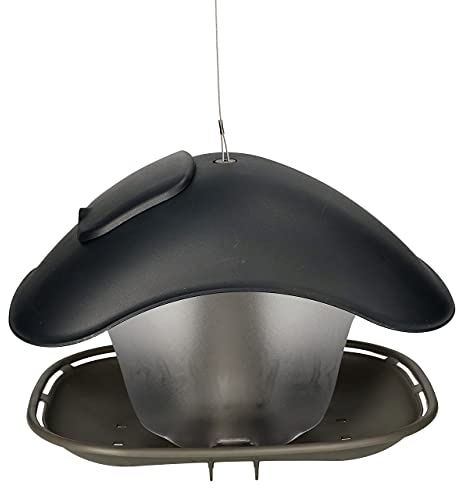 KOTARBAU® Vogelhaus zum Aufhängen Vogelfutterhaus aus Kunststoff Vogelfutterspender Futterhaus für Vögel Vogelhäuschen Futterstationen für Wildvögel Vogelhaus Balkon Vogel Futterhaus 240 x 170 mm