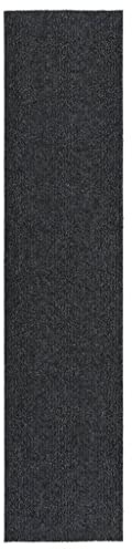 vidaXL Schmutzfangläufer Gel-Rückseite Sauberlaufmatte Schmutzfangmatte Fußmatte Teppich Läufer Schmutzmatte Teppichläufer 100x450cm Anthrazit
