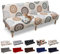 Lydevo Sofabezug ohne Armlehnen 3 Sitzer Sofabettüberzug Stretch Armlehne Sofabettüberzug Sofabezug Armlos Clic Clac Elastisch Couchbezug Futon für Klappcouch ohne Armlehnen，Sonnenblume