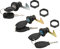 Serrure de queue de montage de moto, serrure de queue de montage de scooter, serrure de coffre de rangement de moto, serrure de queue de montage de scooter(B short hook) Serrure Coffre Moto