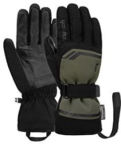 Reusch Skihandschuhe für Herren & Damen | warm, wasserdicht & Winddicht | atmungsaktive Winterhandschuhe mit Klettverschluss, für Ski, Outdoor & Freizeit, Größe 6,5-12, Primus R-TEX XT