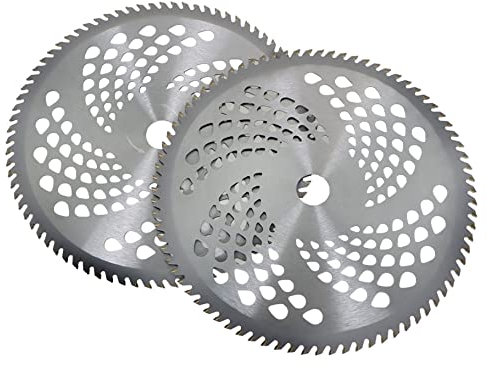 Confezione da 2 lame di ricambio da 25,4 cm con punta in carburo 80T per taglierina, taglierina, ricambio per Stihl Weed Eater