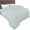 Utopia Bedding Bettdecke 200 x 200 cm, Zudecke 370 GSM Füllung, Plüsch-Bettdecke, Ganzjahresdecke, Gesteppte Steppdecke, Alternativ-Bettdecke, Super Weiche Kuschelige (Hell Grau)