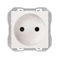 SIMON 270 | Base de enchufe bipolar blanco 20000431-090