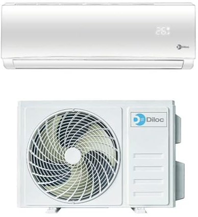 Climatizzatore Condizionatore Diloc Over 18000 BTU inverter monosplit in R32 D.OVER18W in A+++ (A++/A+) Wifi integrato