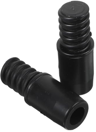 HAPINARY Sturdy Plastic Broom Handle End Adapters Threaded Extension Pole Accessories Fit Metal Poles Mops Easy Installation