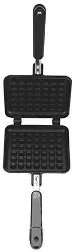 Household Kitchen Gas NOn Stick Waffle Maker Pan Mould Press Plate Cooking Baking Tool
