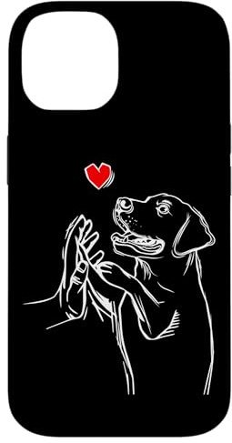 Labrador Retriever Black Golden Lab Dad Mom Case for iPhone 14