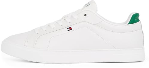 Tommy Hilfiger Herren Sneaker Low Icon Court Pinperf Leather