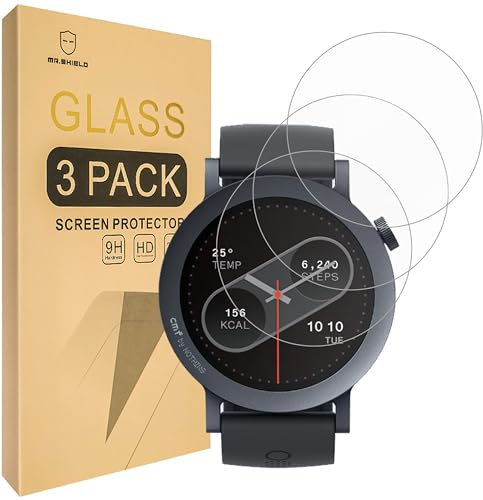 Mr.Shield Screen Protector compatible with Nothing (CMF Watch Pro 2) [Tempered Glass] [3-PACK] [Japan Glass with 9H Hardness]