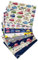BrightGlow 8 Stück 25 * 20cm Baumwollstoff Stoffpakete 100% Baumwolle Quiltingstoff Bündel ZUN Nähen DIY Handwerk Patchwork Stoffe Baumwolltuch Quilting Stoffreste Cartoon Auto