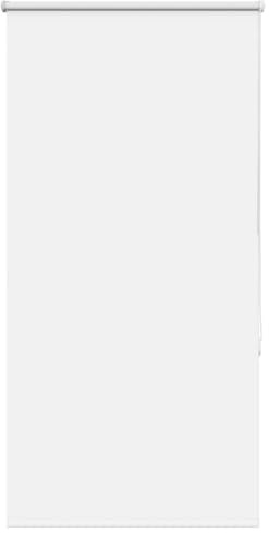 vidaXL Rolgordijn verduisterend wit 85x175cm stofbreedte 80,7 cm