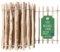 Creative Home Clôture en Bois de Noisetier de 50 cm de haut et 5 m de long | Cloture en Rouleau | Espacement des Lattes 3-5 cm | Clôture de Jardin | Bordure de Pelouse, Bordure de Parterre de Fleurs
