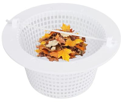 Panier de piscine panier d'écumoire - passoire de débris de piscine universelle, insert de receveur de feuilles | Panier de passoire pour piscine excessive, accessoire de piège à filtre en filet, tass