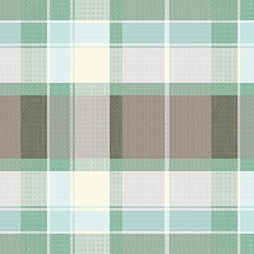 Sovie Home Tischdecke Marc in GRÜN-BRAUN, 80x80 cm, aus Linclass® Airlaid, 1 Stück, Karo Design, reißfest, saugfähig und umweltfreundlich, perfekte Tischdekoration