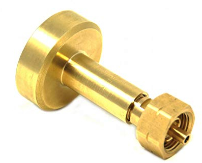 Adaptateur de réservoir Dish pour Le Remplissage de Bouteilles de gaz avec Filetage KLF G.12 (Bouteilles de gaz allemandes)