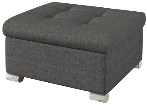 Mirjan24 Polsterhocker Niko klein Sitzbank Sitzhocker Fußbank Pouf Hocker Farbauswahl (Lux 06)