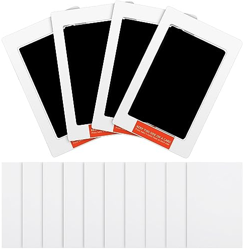Sauber Berühren Tinte Pad Neugeborenes Baby Handabdruck und Fußabdruck Haustier Pfote Drucken Kit Keine Tinte Säugling Hand und Fuß Stempel (Schwarz)
