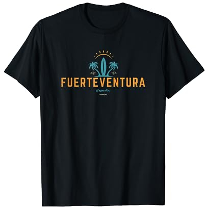Fuerteventura Surfurlaub Spanien Kanaren Retro Vintage T-Shirt