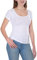 Confidenceforall® | Anti Schweiß Shirt Damen | Keine Schweißflecken | Bambus Unterwäsche & Silberionen | Sportshirt Damen mit Anti Schweiß Unterhemd Technologie für Sommer & Winter | Weiß Größe M