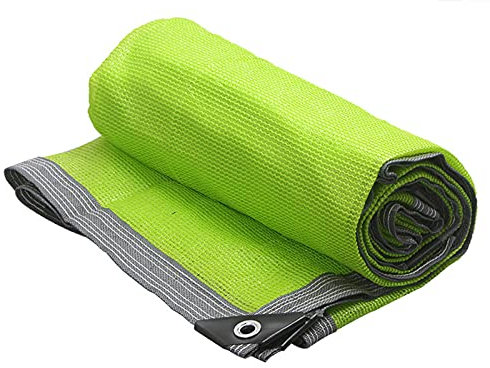 YHBZ Rete ombreggiante per Piante,Panno per Ombreggiatura per Esterni,Telo Coprente Traspirante (HDPE),con Occhielli,Vele ombreggianti Anti-invecchiamento,3x8m(10 * 26ft)
