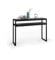 MOBILI FIVER, Luxury, Konsolentisch, schwarzer Beton, Made In Italy