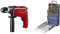 Einhell Schlagbohrmaschine TC-ID 650 E (650 W, Bohrleistung Ø Holz 25 mm, Beton 13mm, Metall 10 mm, Metall-Tiefenanschlag, Gürtelhaken, inkl. 19-tlg. Metallbohrer-Satz)