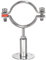 sourcing map Wall Mount Ceiling Mount Pipe Support, 304 Stainless Steel Adjustable Pipe Bracket Clamp for 70-76mm Pipe