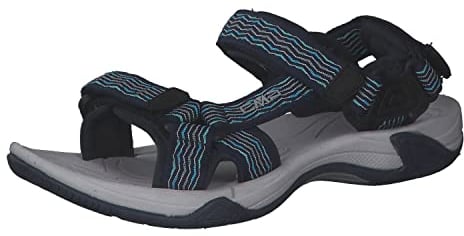 CMP Damen Hamal Hiking Sandal, Blue-Acqua, 39
