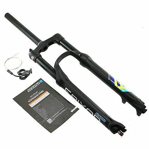 SR SUNTOUR Epixon Forcella 27,5 120mm Remote Lockout Air QR 9mm, Nero opaco, VK1556-T
